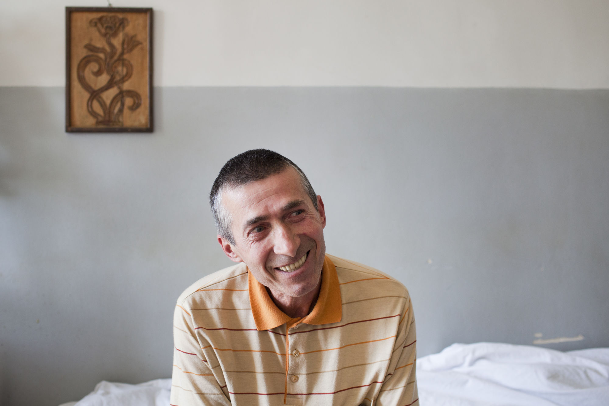 კალე მანტკავა თავის ოთახში, აბასთუმანის ტუბერკულოზის საავადმყოფო